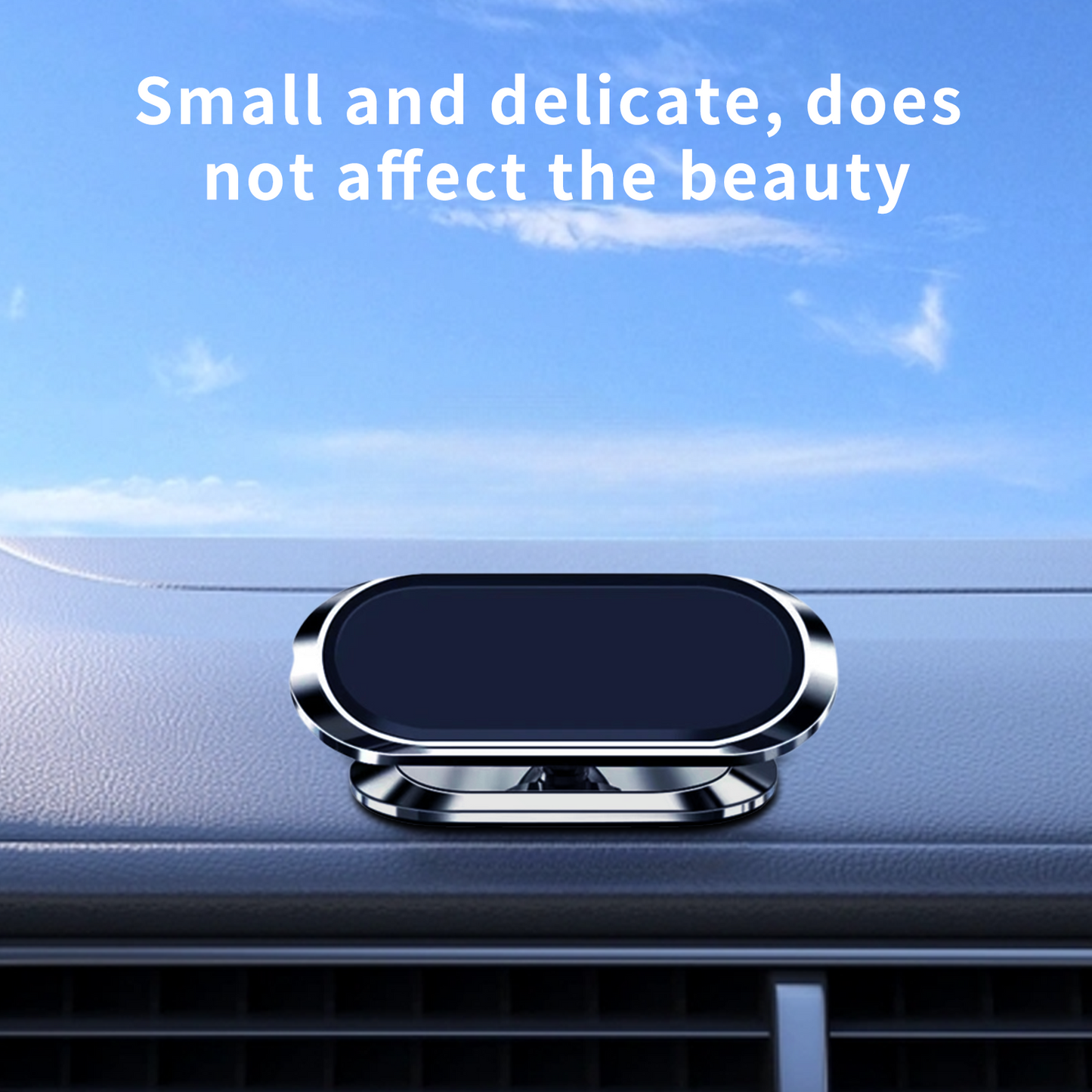Magnetic Car Mobile Phone Holder Dashboard Mount Rotating Universal For iPhone