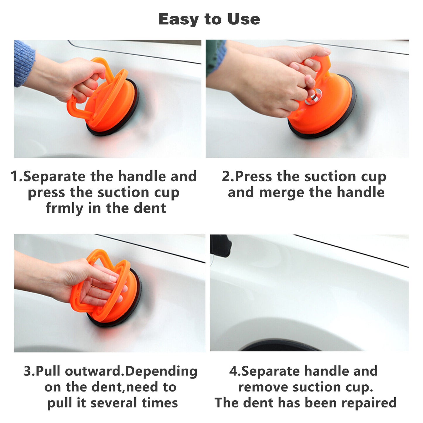 Car Dent Puller Strong Dent Puller 3 Pack Car Dent Remover Puller Tools Suction