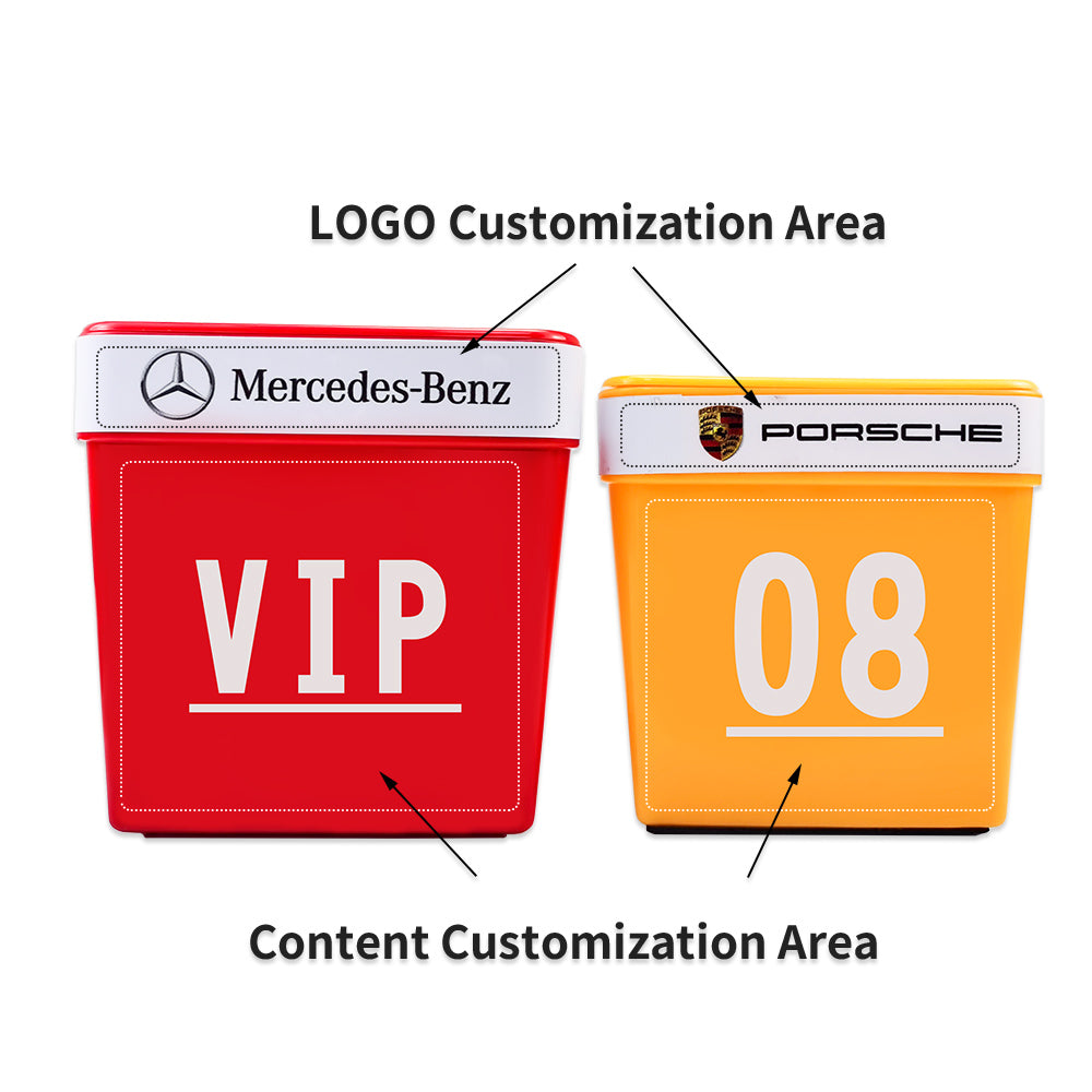 Auto Dealer Magnetic Car Top Number Hat