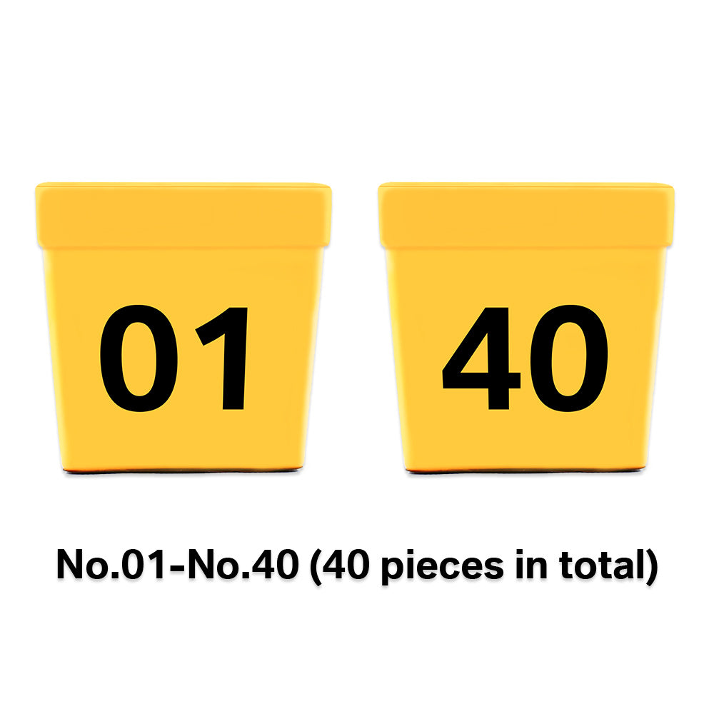 Auto Dealer Magnetic Car Top Number Hat