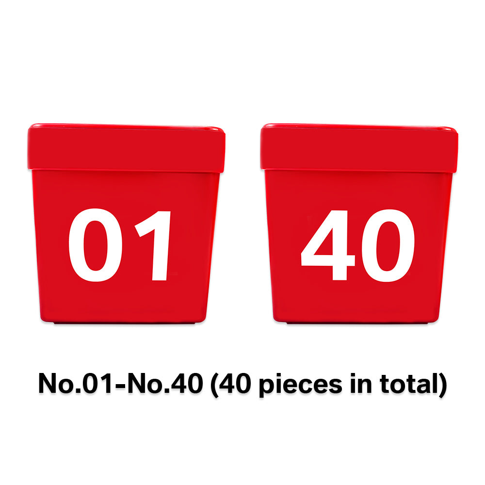 Auto Dealer Magnetic Car Top Number Hat