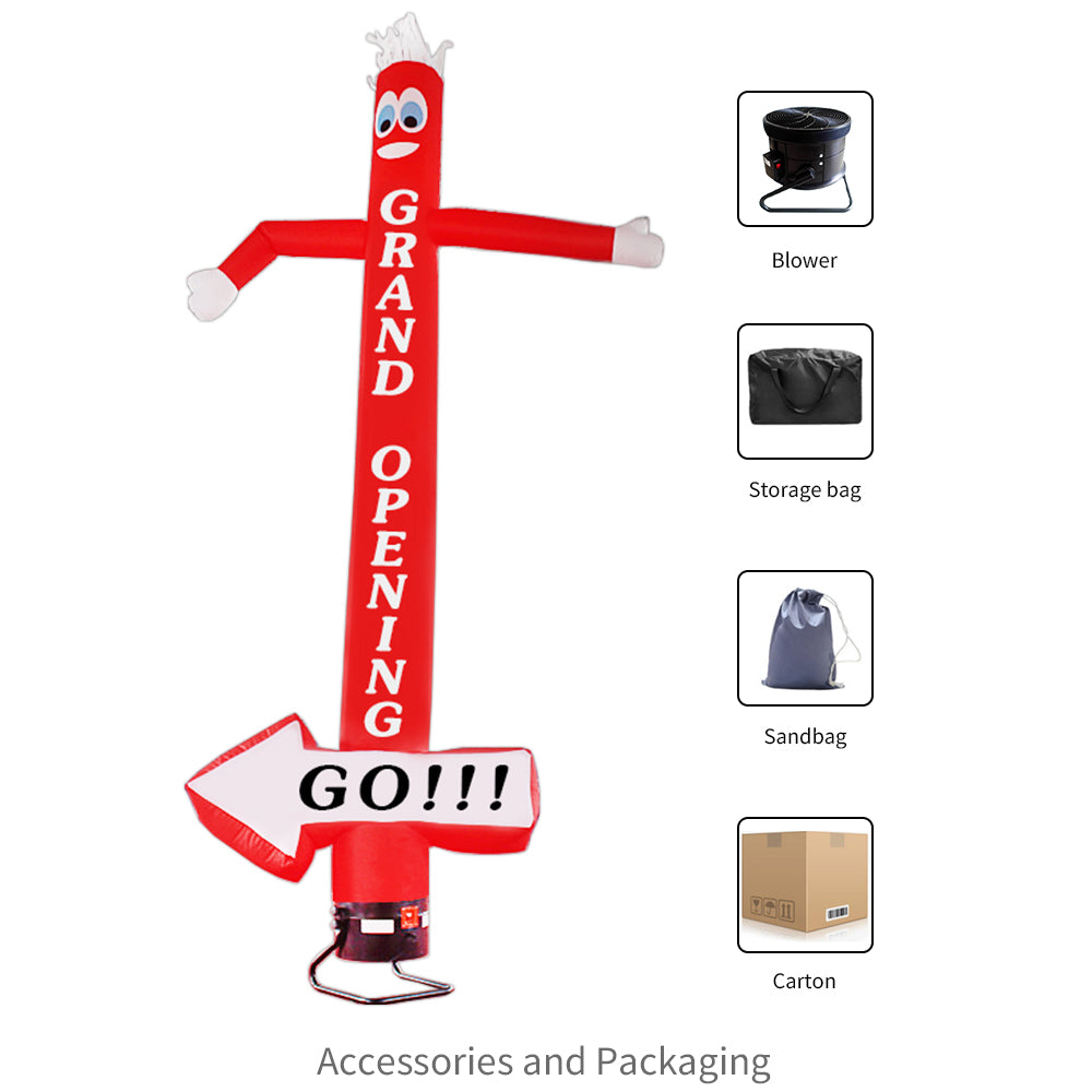 Car Dealer Outside Sales Wash Guy Inflatable Tube Man