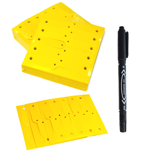 Blank Arrow Plastic Key Identification Tags For Auto Repair Shop